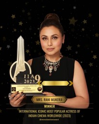 Rani Mukerji supports International Iconic Awards