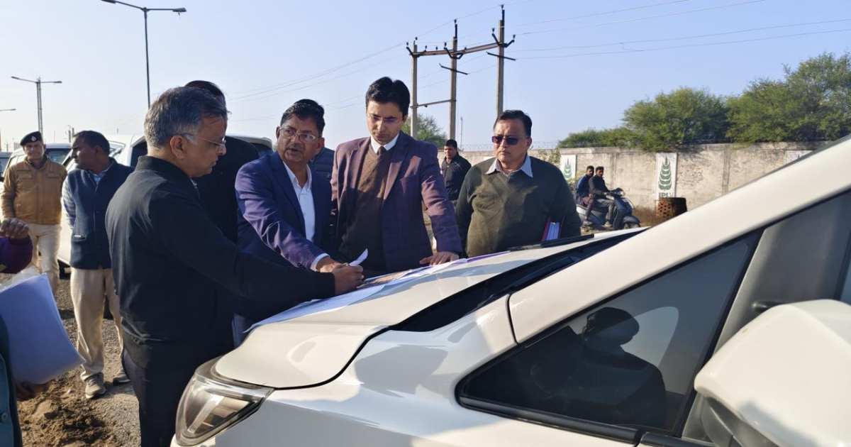 Industries Department officials undertake site visits near Jaipur to ...