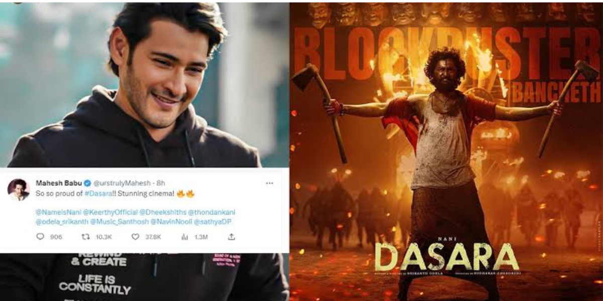 Superstar Nani’s film Dasara continues to break records and win hearts. Here is what the celebs have to say