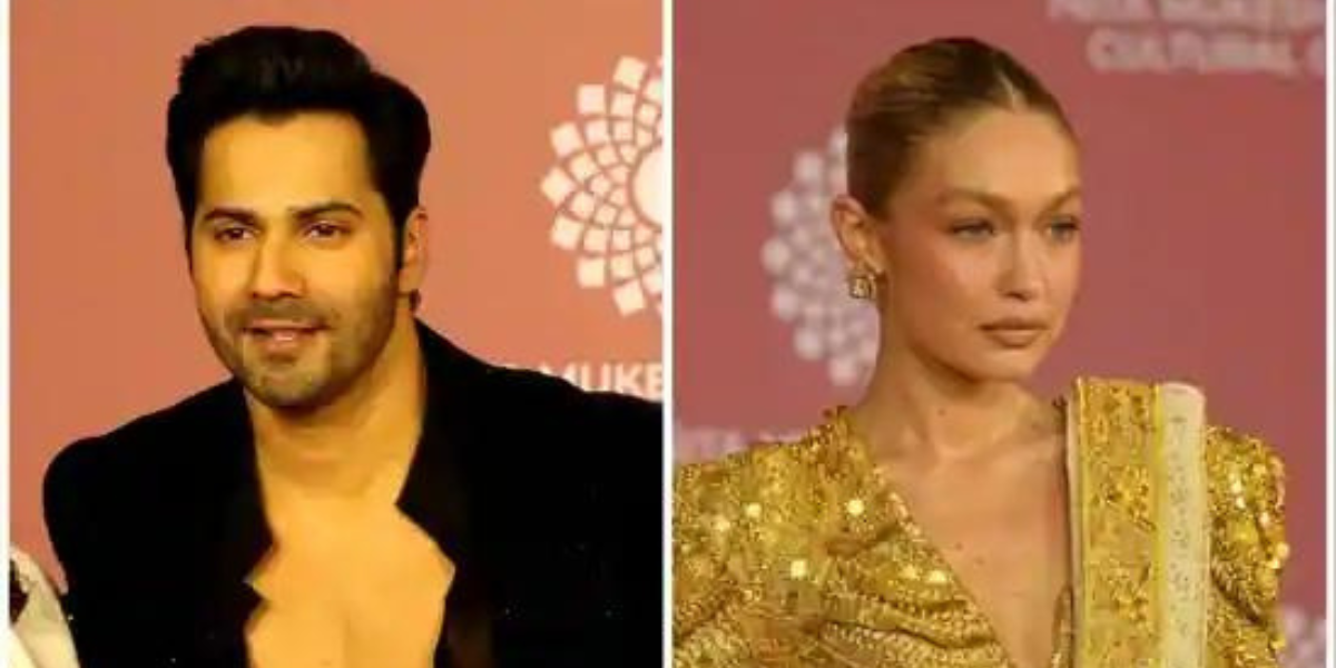 Internet calls Varun Dhawan stunt with Gigi at NMACC embarassing, actor gives out a clarification!