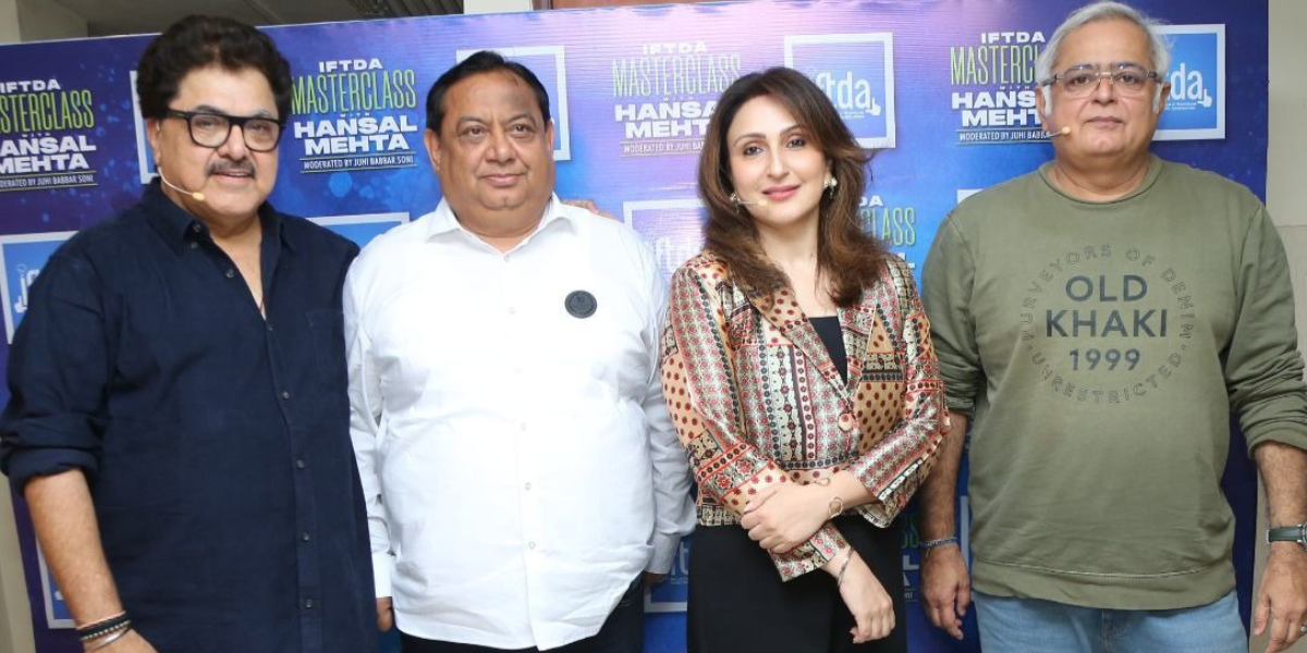 IFTDA President Ashoke Pandit Invited Hansal Mehta For The Masterclass,Moderated By Juhi Babbar Soni