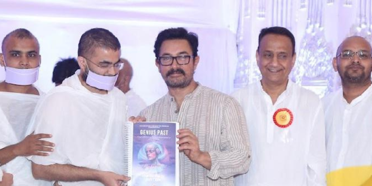 Aamir Khan pays heartfelt tribute to the legendary Jain Saint scientist, Professor Dr Mahendra Kumar ji