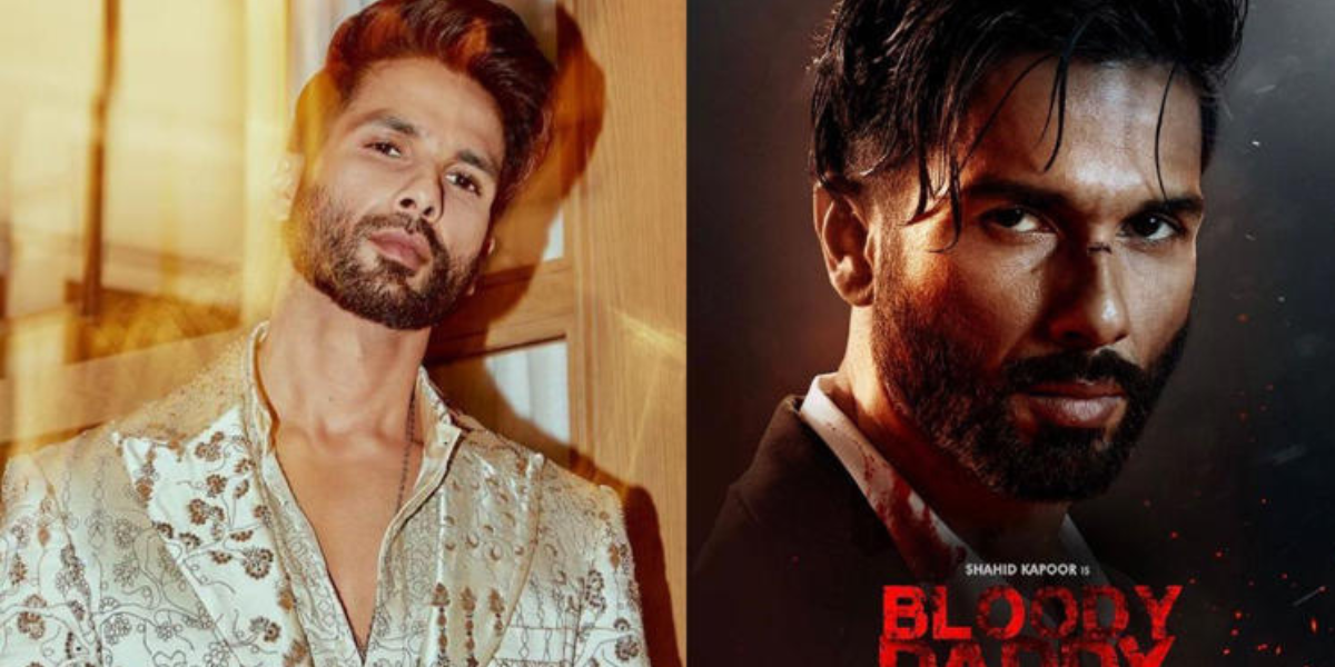 Bloody Daddy first look: Shahid Kapoor looks intense