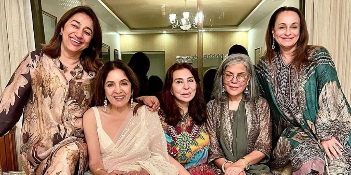 Ladies special! Actress Zeenat Aman, Soni Razdan, Neena Gupta and Anu Ranjan meet for much needed catch up