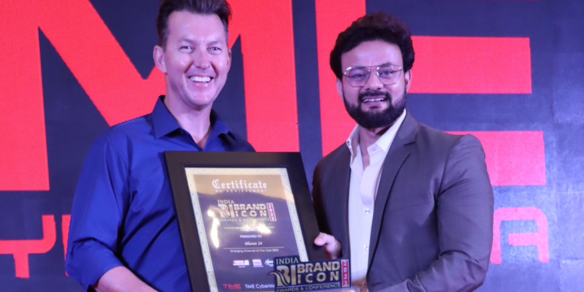Ashish Tiwari wins big at the India Brand Icon Awards 2023
