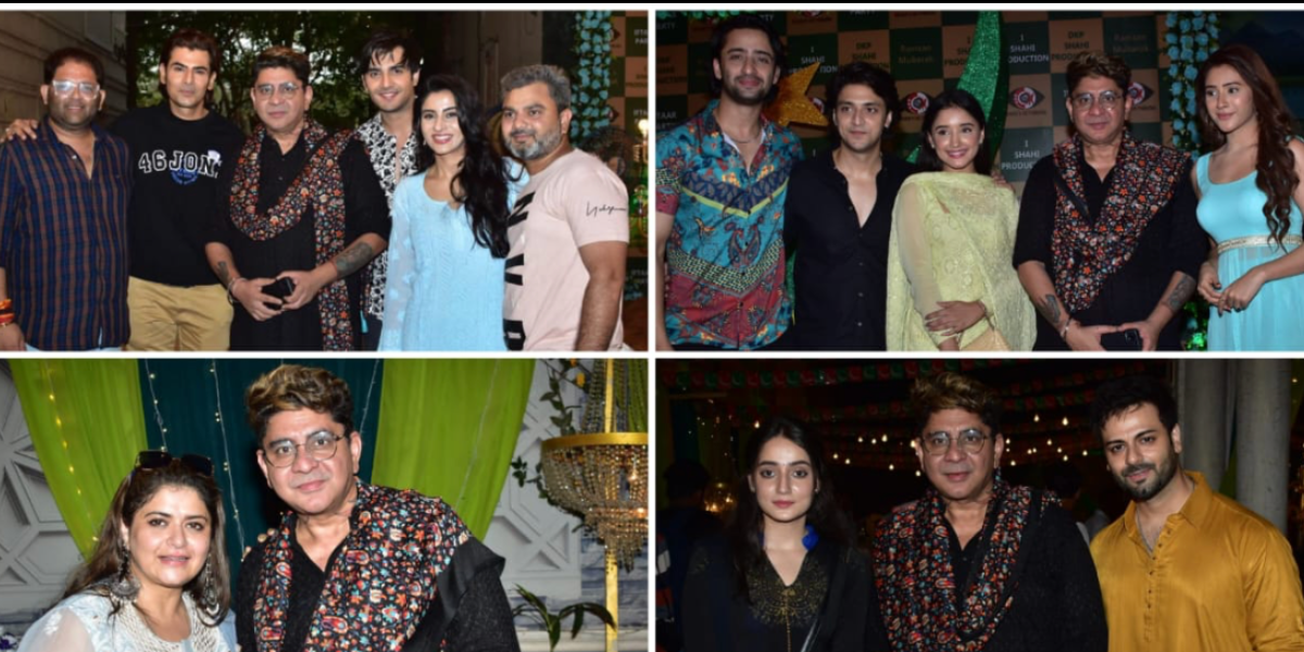 Celeb Galore at Rajan Shahi’s Iftaar party for three shows!