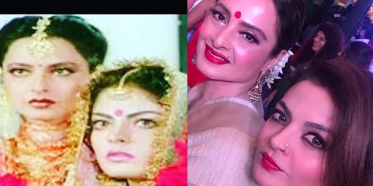 Sheeba Akashdeep remembers working with her idol Rekha in her debut film Yeh Aag Kab Bhujegi: It felt surreal