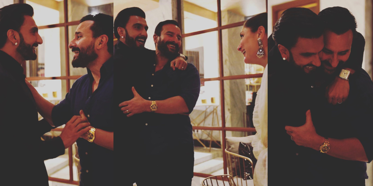 Ranveer Singh’s Candid moment at the LSC Screening