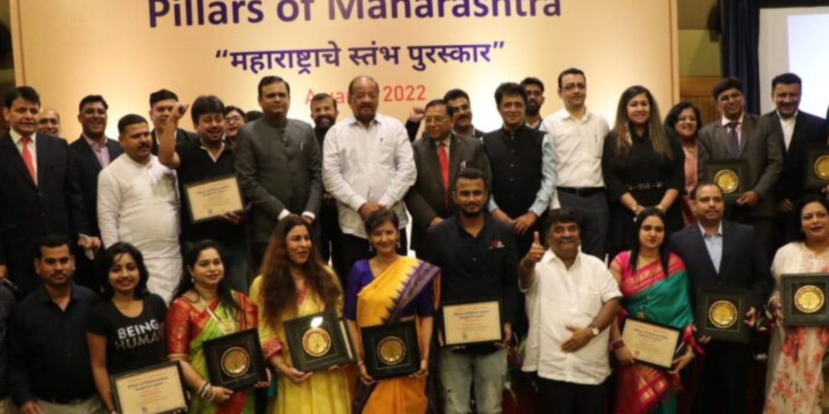 Pillars of Maharashtra Awards felicitates Individuals who are making Maharashtra Proud