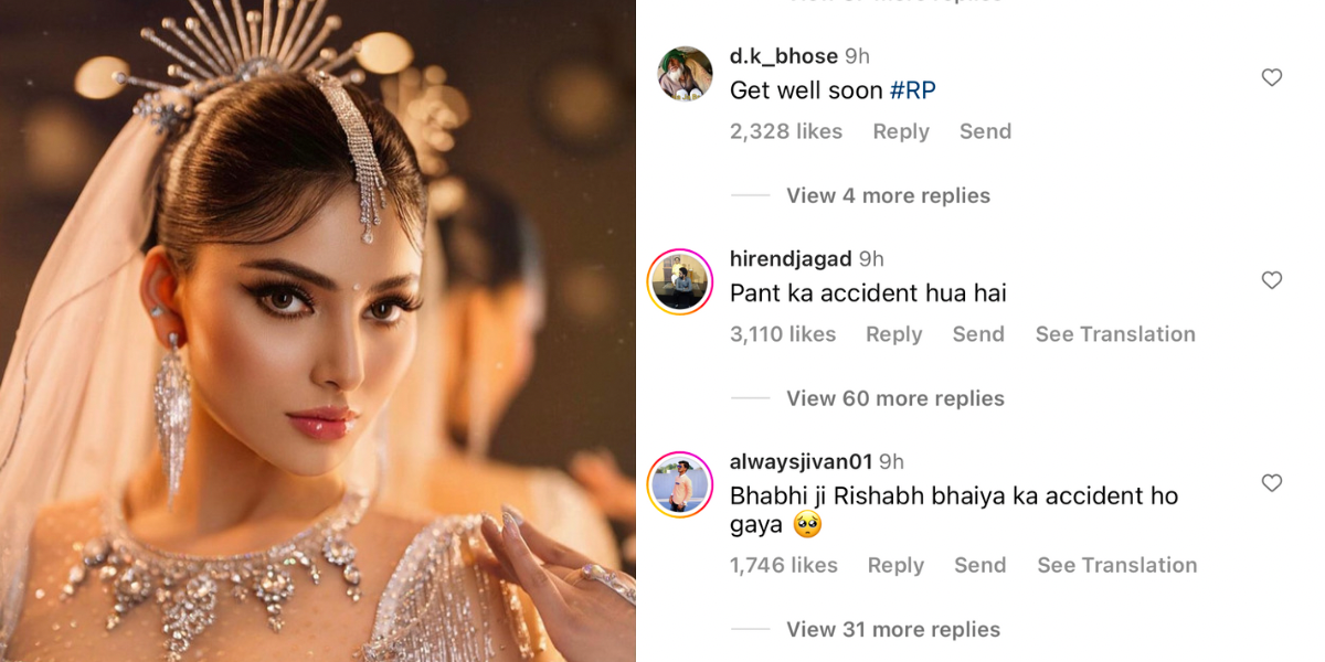 Urvashi Rautela’s shares a Cryptic Post, Fans assume it’s for Rishabh Pant