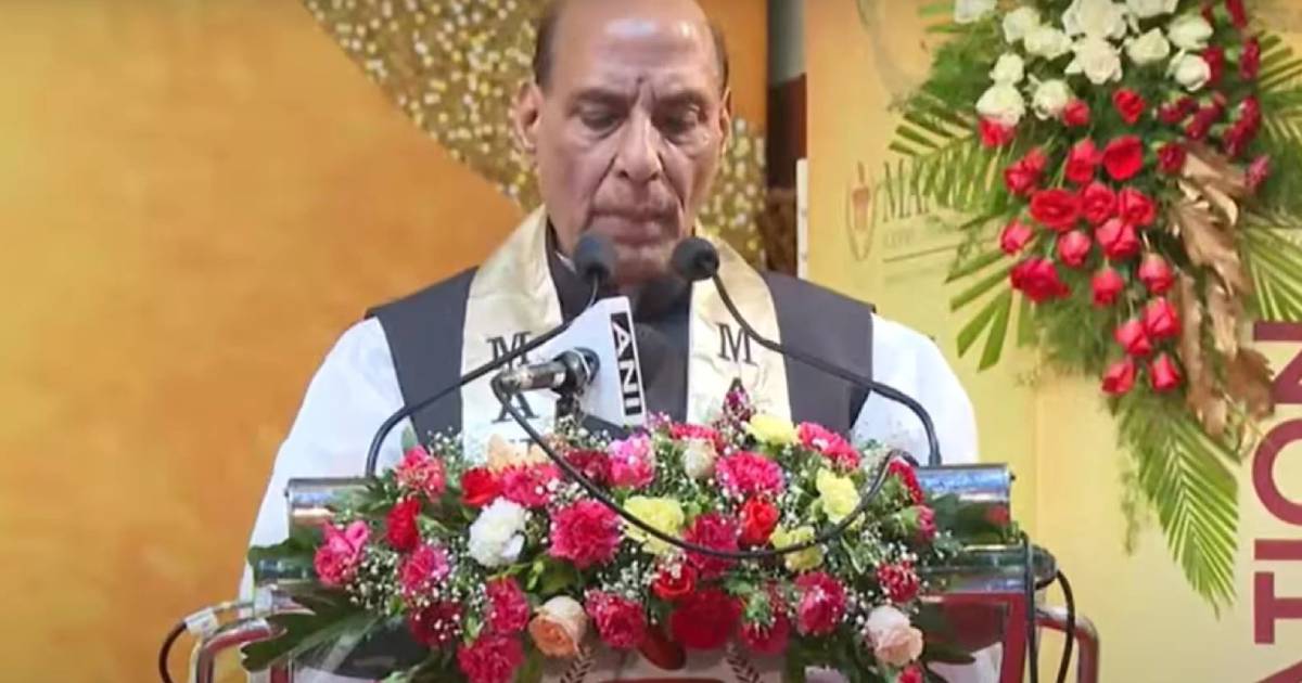 Defence Minister Rajnath Singh to attend 21st Convocation of Tezpur University in Assam tomorrow