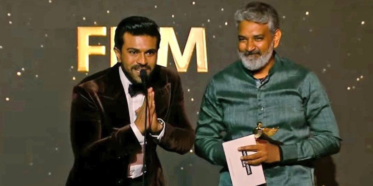 Mega Power Star Ram Charan won hearts with his humble words at the Hollywood Critics Awards 2023