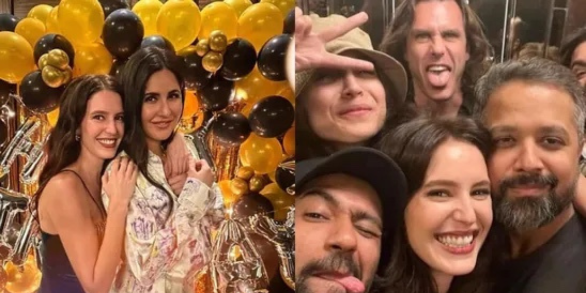 Isabelle Kaif' celebrated her birthday bash  with VicKat
