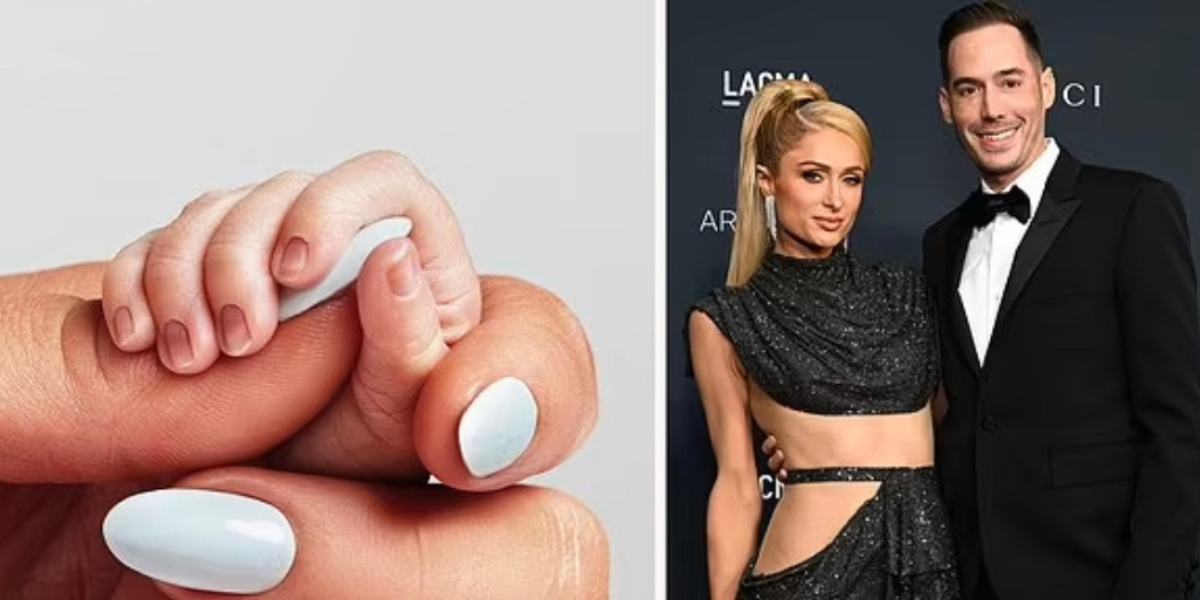 Paris Hilton announces birth of son, shares first pic of baby born via surrogate