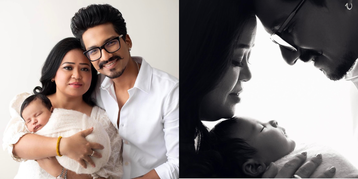 Bharti Singh and Haarsh Limbachiyaa reveal their baby Laksh’s face.