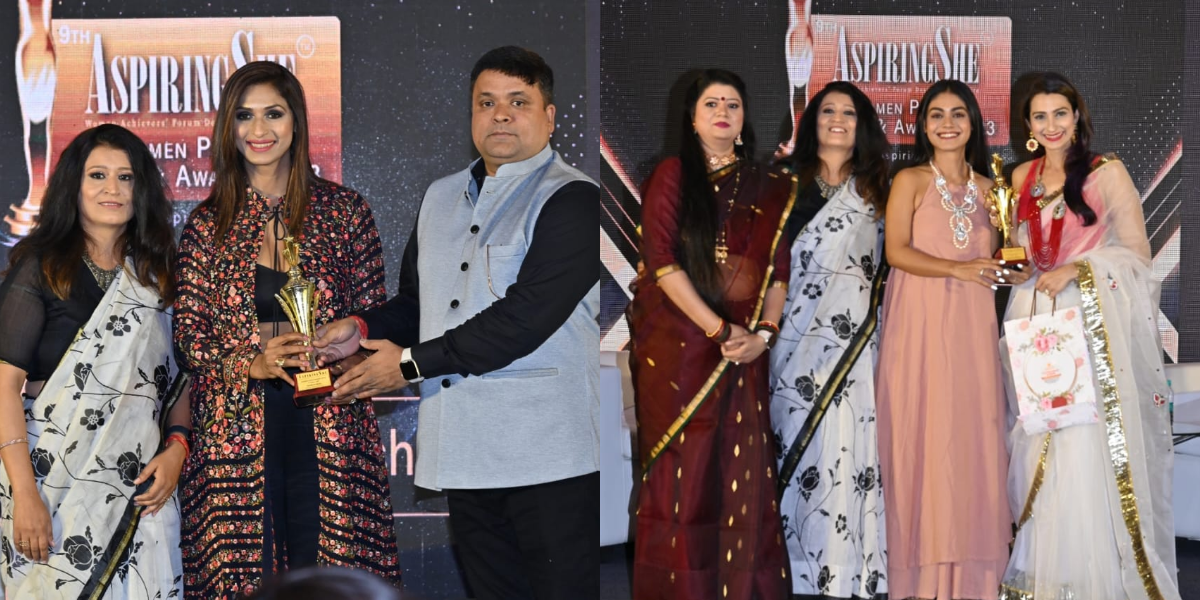 Mandira Bedi, Divya Dutta, Archana Gautam  Ayesha Singh, Sreejita De, Rozlyn Khan and many Celebs graced 9th Edition of ‘Aspiring She Awards’