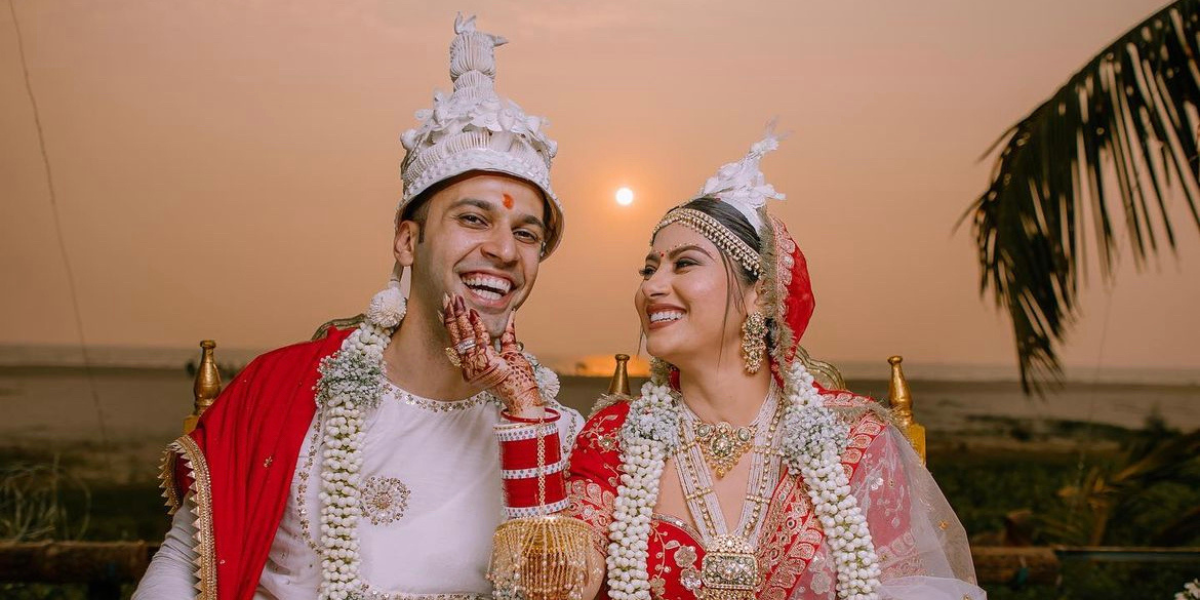 Krishna Mukerjee marries sailor boyfriend Chirag Batliwalla
