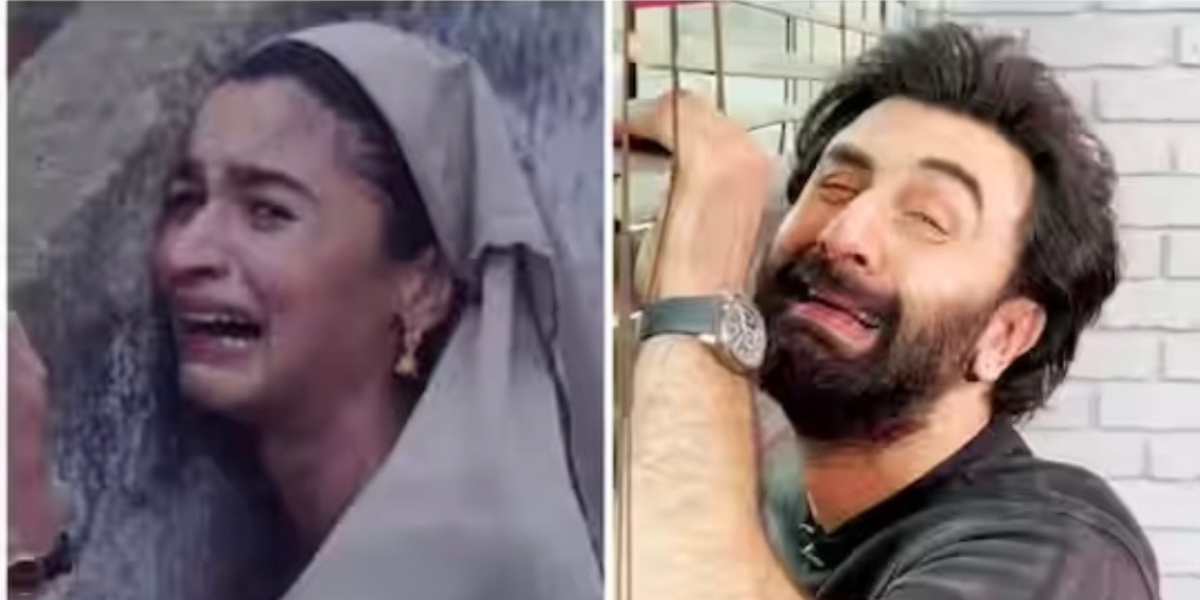 Ranbir Kapoor recreates Alia Bhatt's ‘mujhe ghar jaana hai’ scene