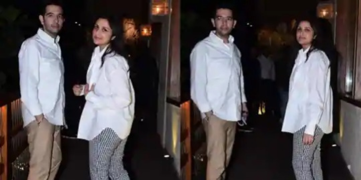 Parineeti Chopra and politician Raghav Chadha spotted together feud dating rumours