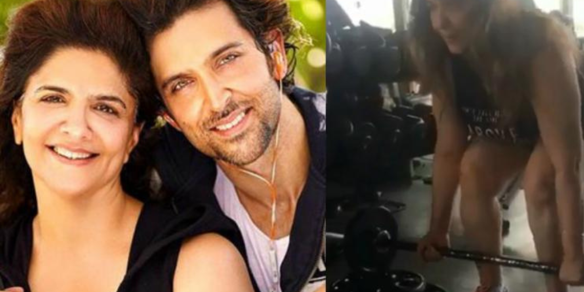 The most special time is when we’re sharing time in gym together: Pinkie Roshan opens up about Mother and son time with Hrithik Roshan