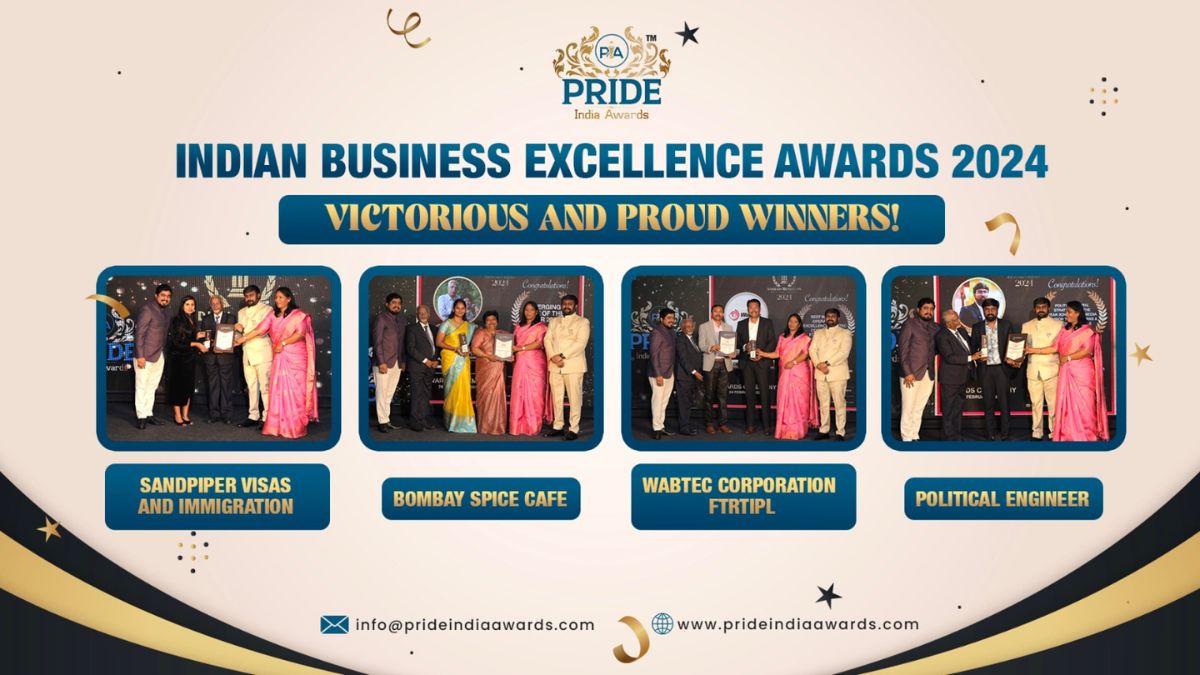 Business Luminaries Shine at Indian Business Excellence Awards 2024!