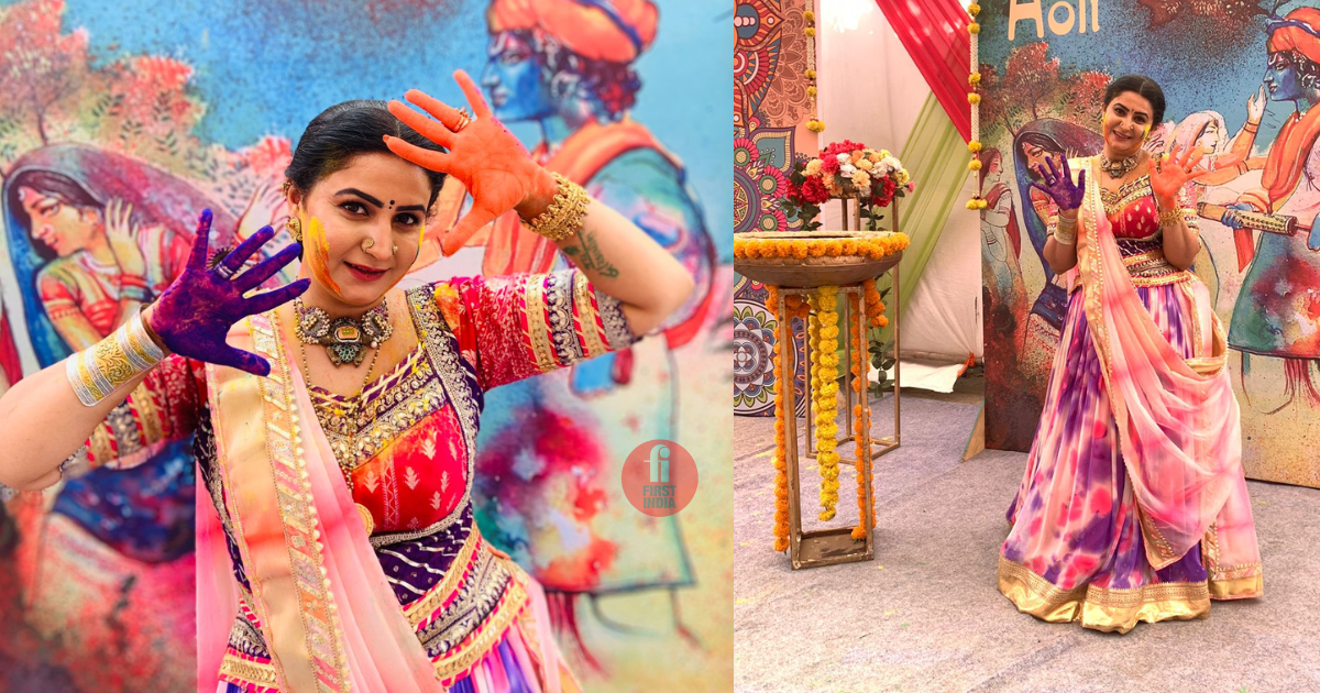 Bhakti Rathod's Colorful Holi Celebration on the Sets: A Story of Determination and Joy
