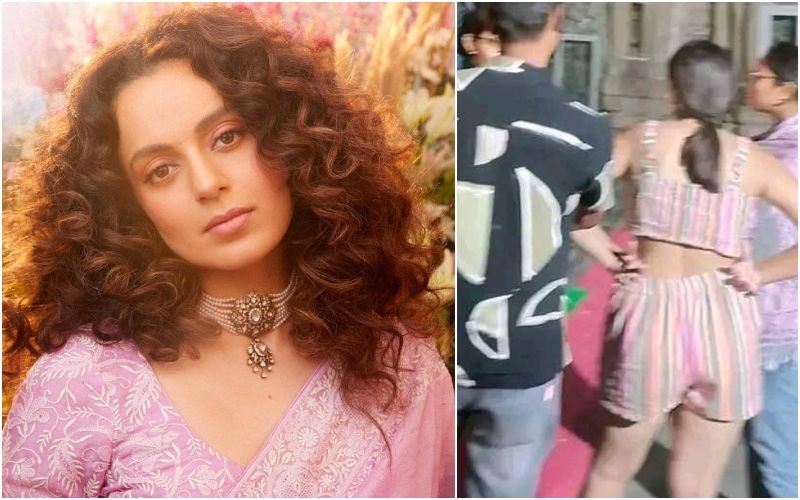 Girl In Baijnath Temple Wearing Striped Shorts And Crop Top Gets Criticism From Kangana Ranaut