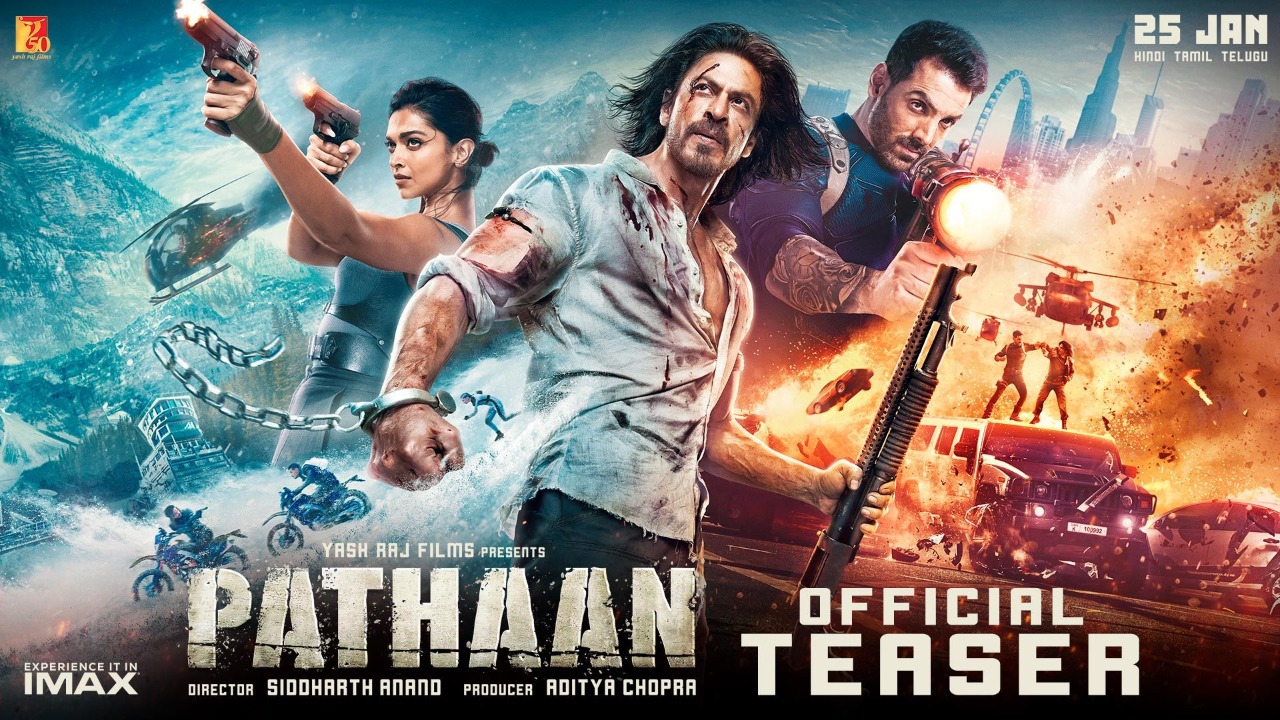 Pathaan Teaser : King Khan’s Birthday Treat for his fans !