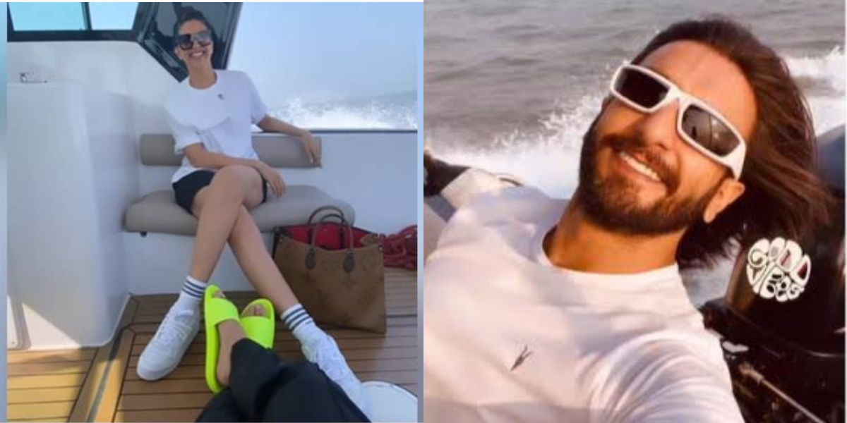 Amid divorce rumours, Deepika and Ranveer vacation together in matching outfits