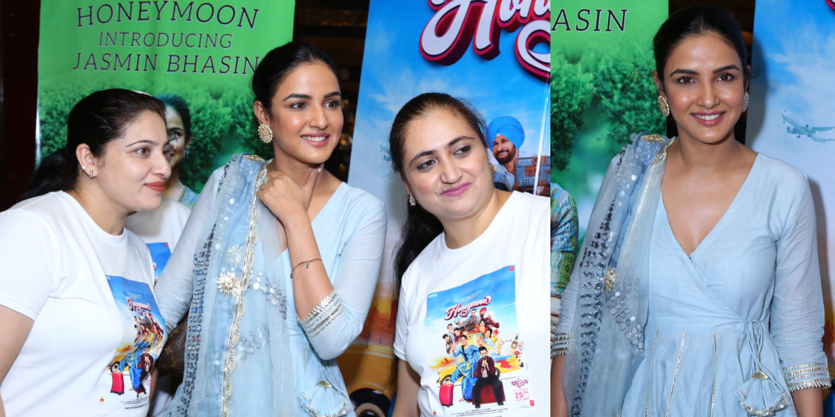 Jasmin Bhasin’s Family celebrate the release of Honeymoon in true blue Punjabi style!