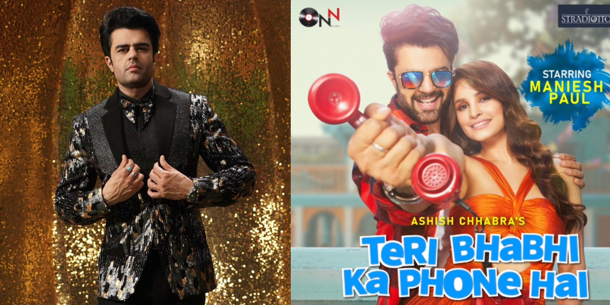 Maniesh Paul unveils the poster for his upcoming song 'Teri Bhabhi Ka Phone Hai, releasing on 15th September